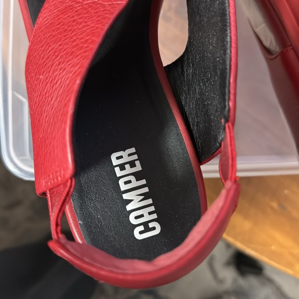 Camper Women's Red Sandals - Picture 4 of 4